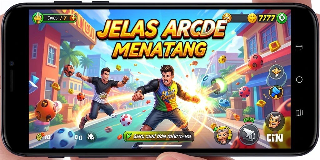 Antarmuka permainan JELAS777 yang menarik dan dinamis.